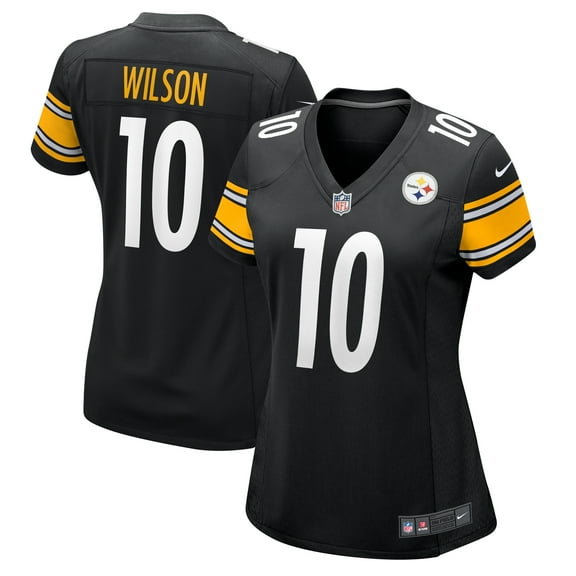Women's Nike Roman Wilson Black Pittsburgh Steelers Team Game Jersey