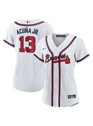 Profile Men's Profile Ronald Acuña Jr. Navy Atlanta Braves Big & Tall  Fleece Short Sleeve Hoodie