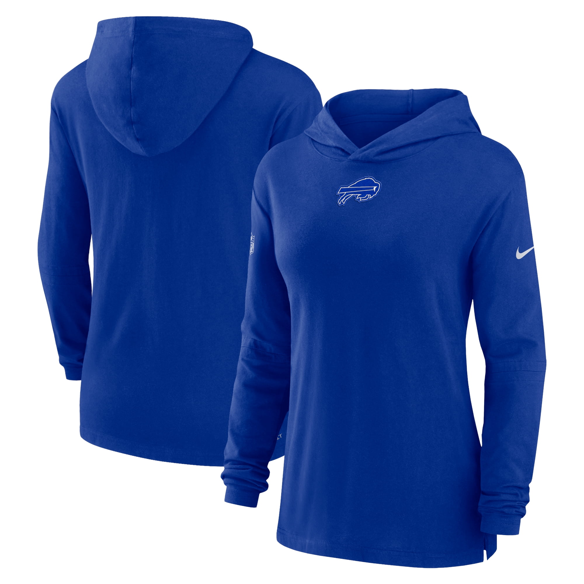 Women's Nike Royal Buffalo Bills Sideline Performance Long Sleeve