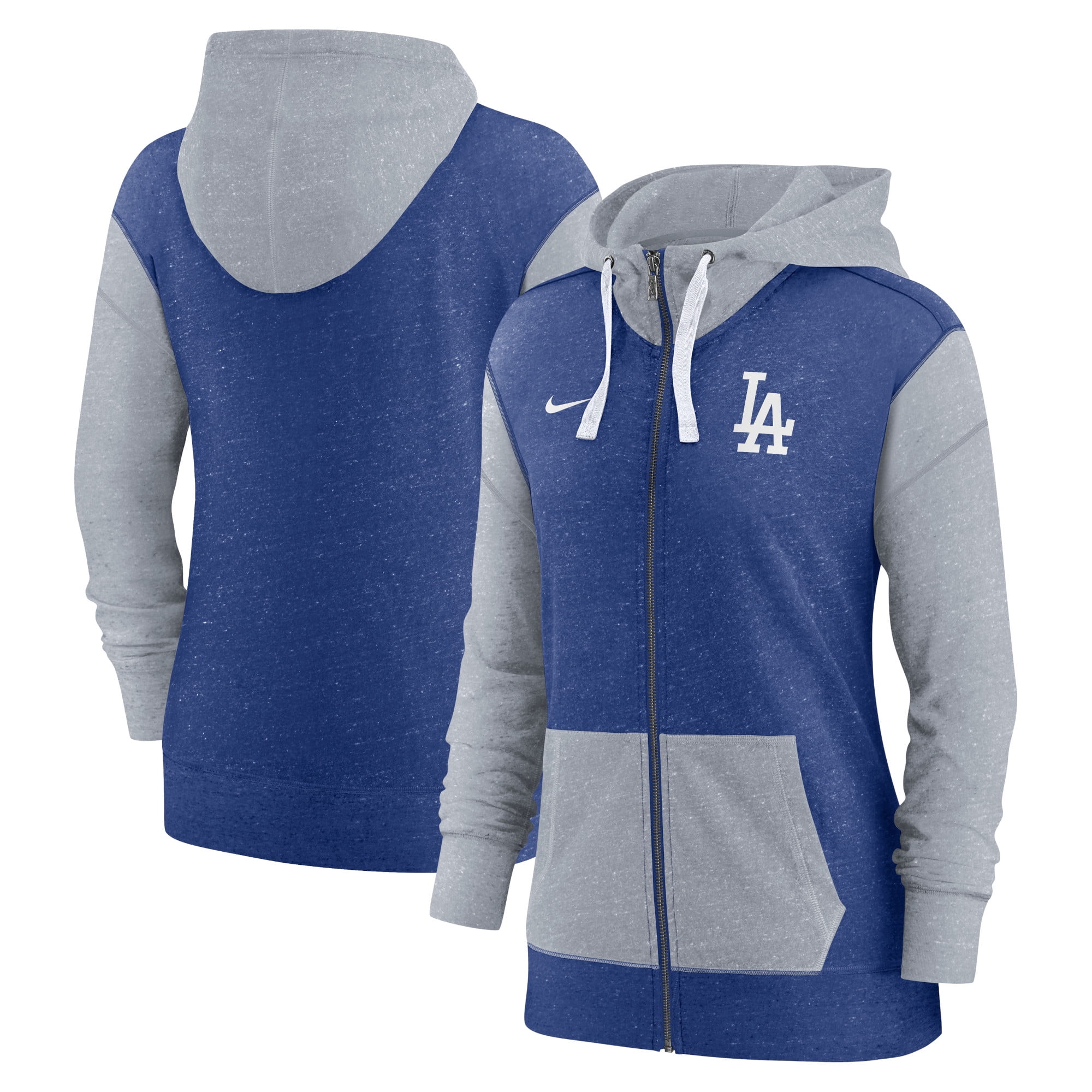 Women's Nike Royal Los Angeles Dodgers FullZip Hoodie
