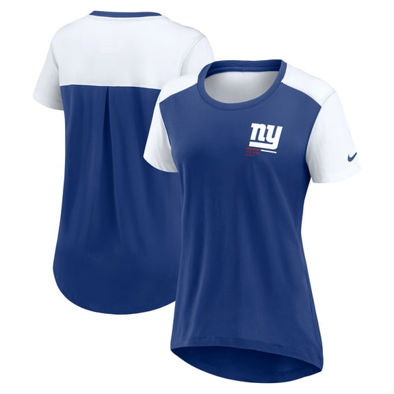 Women's-Nike  Royal New York Giants Performance Fashion T-Shirt