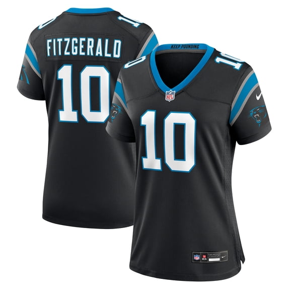 Women's Nike Ryan Fitzgerald  Black Carolina Panthers Team Game Jersey