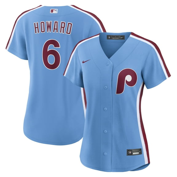Women's  Nike Ryan Howard Light Blue Philadelphia Phillies Replica Jersey
