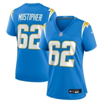 Women's Nike Sam Mustipher  Powder Blue Los Angeles Chargers Team Game Jersey