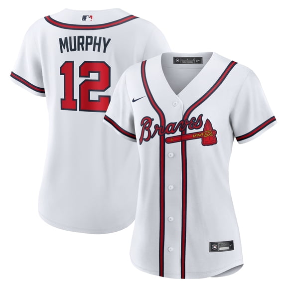 Women's Nike Sean Murphy White Atlanta Braves Home Replica Jersey