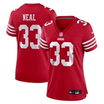 Women's Nike Siran Neal  Scarlet San Francisco 49ers Team Game Jersey