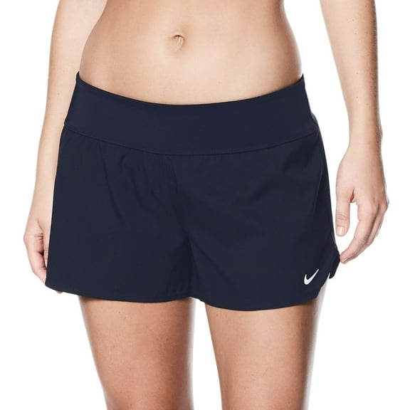Women's Nike Solid Boardshort Swim Bottoms Color: Midnight Navy Size: XX LARGE