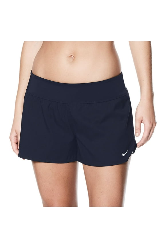 Women's Nike Solid Boardshort Swim Bottoms Color: Midnight Navy Size: XX LARGE