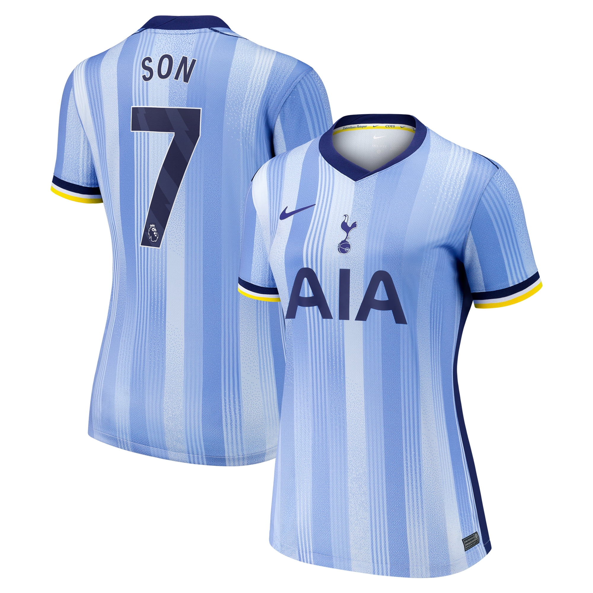 Women's Nike Son Heung-Min Blue Tottenham Hotspur 2024/25 Away Replica ...