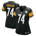thumbnail image 1 of Women's Nike Spencer Anderson  Black Pittsburgh Steelers  Game Jersey, 1 of 6