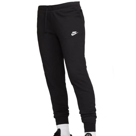 Women's Nike Sportswear Club Fleece Midrise Joggers Color: Black Size: MEDIUM