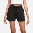 thumbnail image 1 of Women's Nike Sportswear Club Fleece Midrise Shorts Color: Black Size: X LARGE, 1 of 4