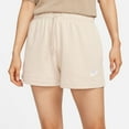 thumbnail image 1 of Women's Nike Sportswear Club Fleece Midrise Shorts Color: Sand Size: SMALL, 1 of 4