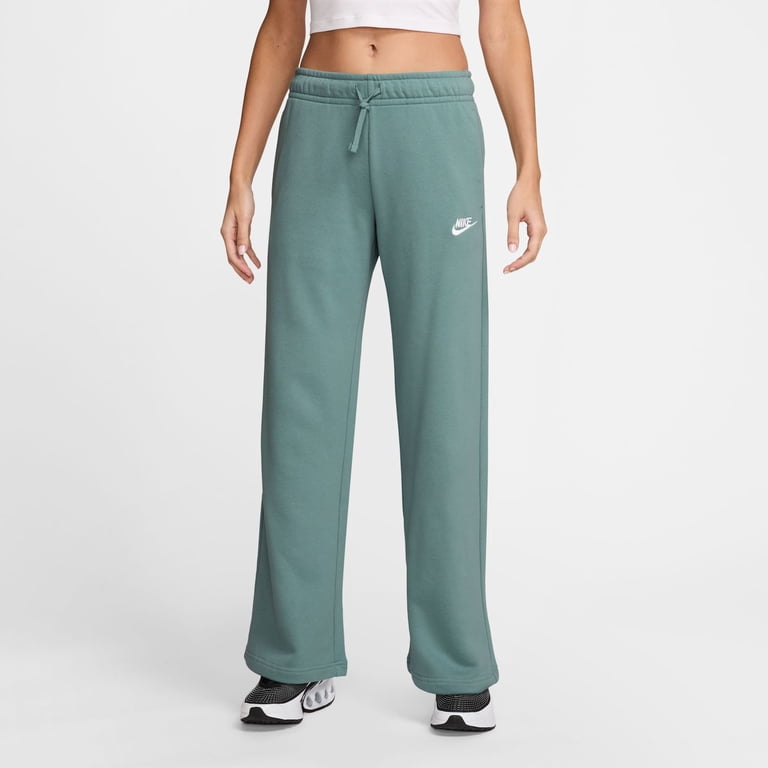 Women's Nike Sportswear Club Fleece Midrise Wide-Leg Pants Color