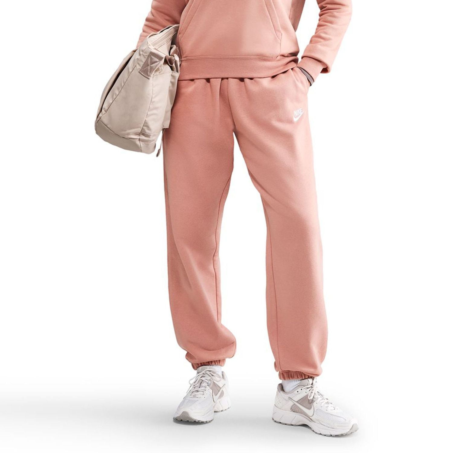 rose gold nike sweatpants