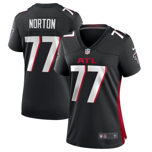 Women's Nike Storm Norton  Black Atlanta Falcons  Game Jersey