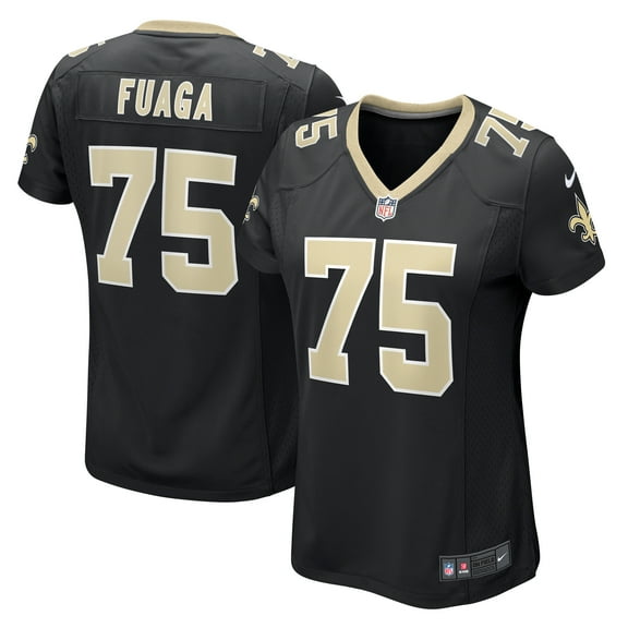 Women's Nike Taliese Fuaga  Black New Orleans Saints  Game Jersey