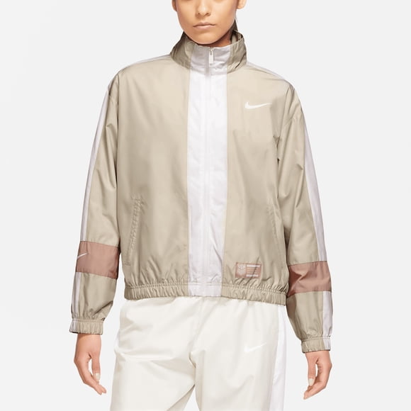 Women's Nike Tan USMNT Essential Full-Zip Jacket