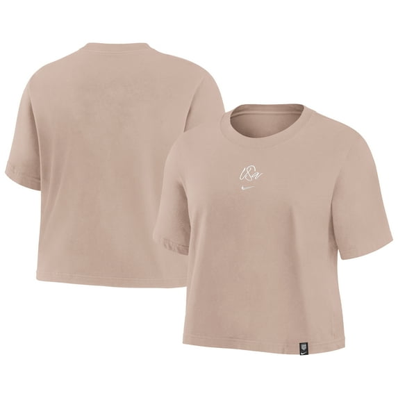 Women's Nike Tan USWNT Fearless T-Shirt