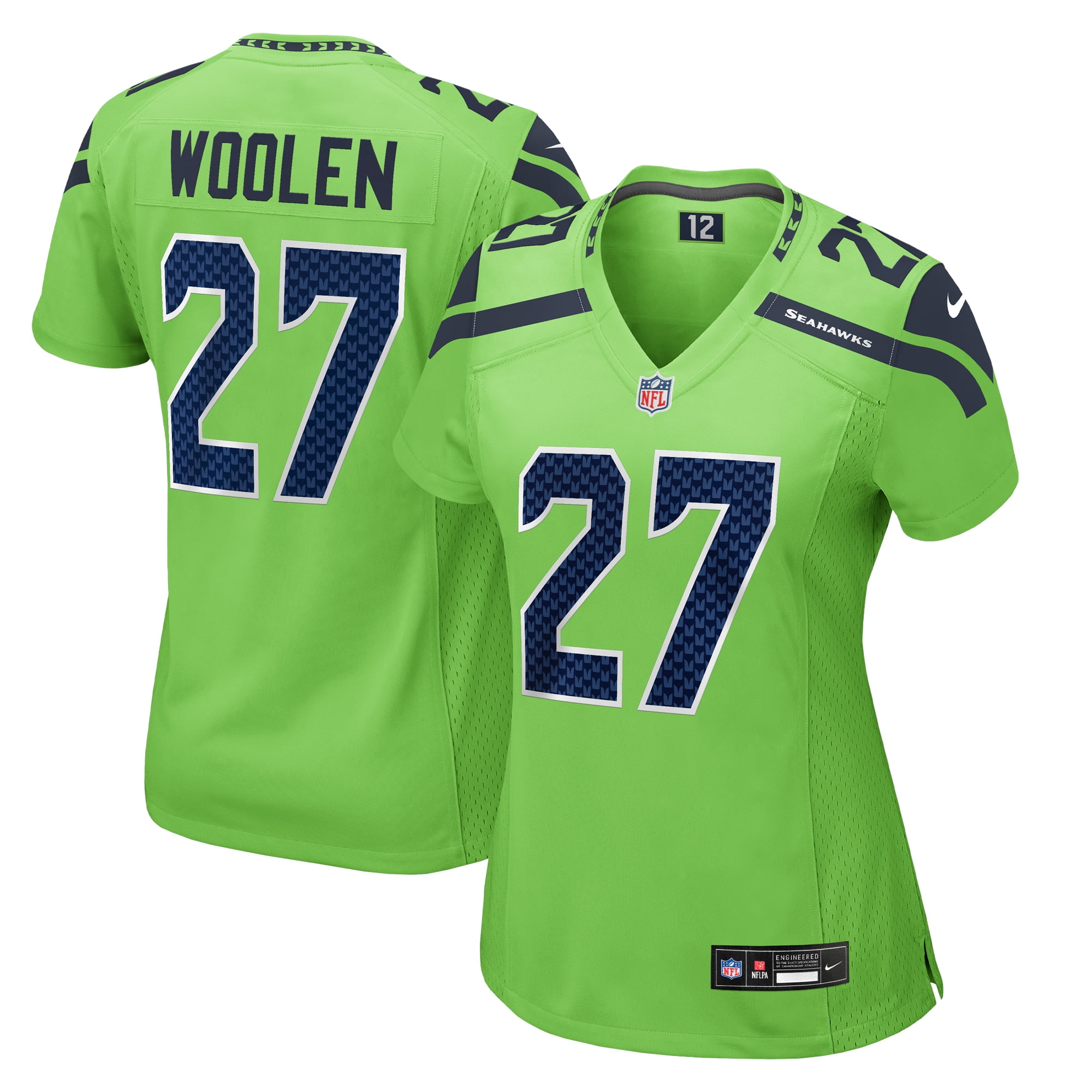 Color Rush Seahawks Tyler Lockett Jersey Women's Nike Tyler