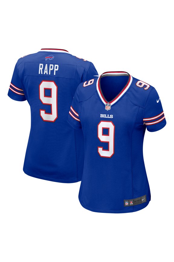 Women's Nike Taylor Rapp Royal Buffalo Bills Game Jersey
