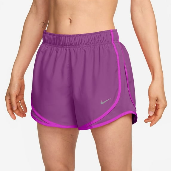 Women's Nike Tempo Dri-FIT Mid-Rise 3-in. Running Shorts Color: Bold Berry Size: LARGE