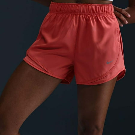Women's Nike Tempo Dri-FIT Mid-Rise 3-in. Running Shorts Color: Magic Ember Medium