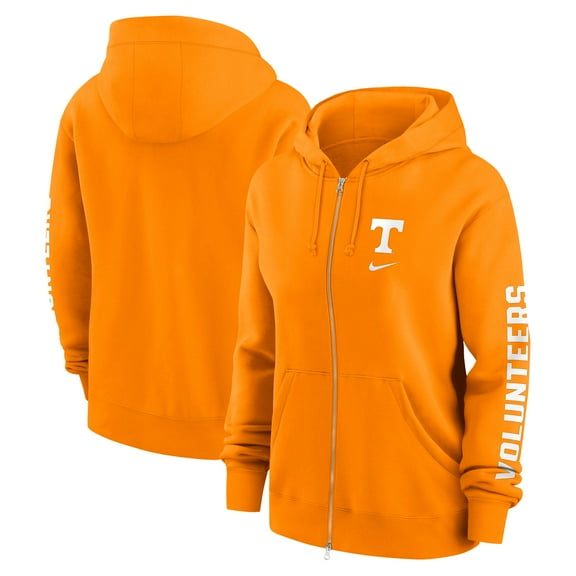 Women's Nike Tennessee Orange Tennessee Volunteers Lockup Phoenix Full-Zip Hoodie