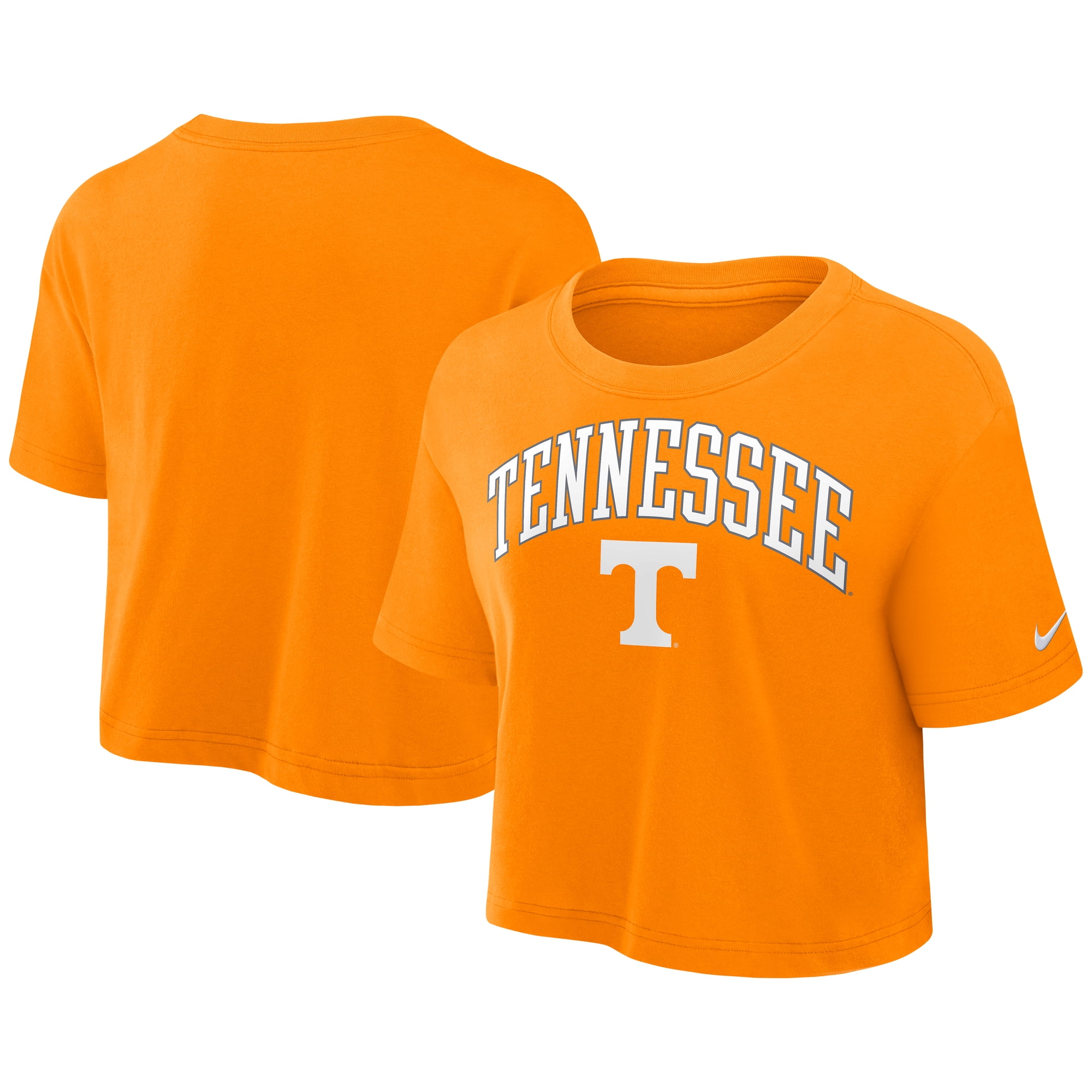 売れ筋商品|||ナイキ カットソー トップス レディース Women's Tan Tennessee Volunteers Power Pursuit Athletic Prep Arch Performance Cropped T-Shirt Tan Women's Nike Tan Tennessee Volunteers Power Pursuit Athletic