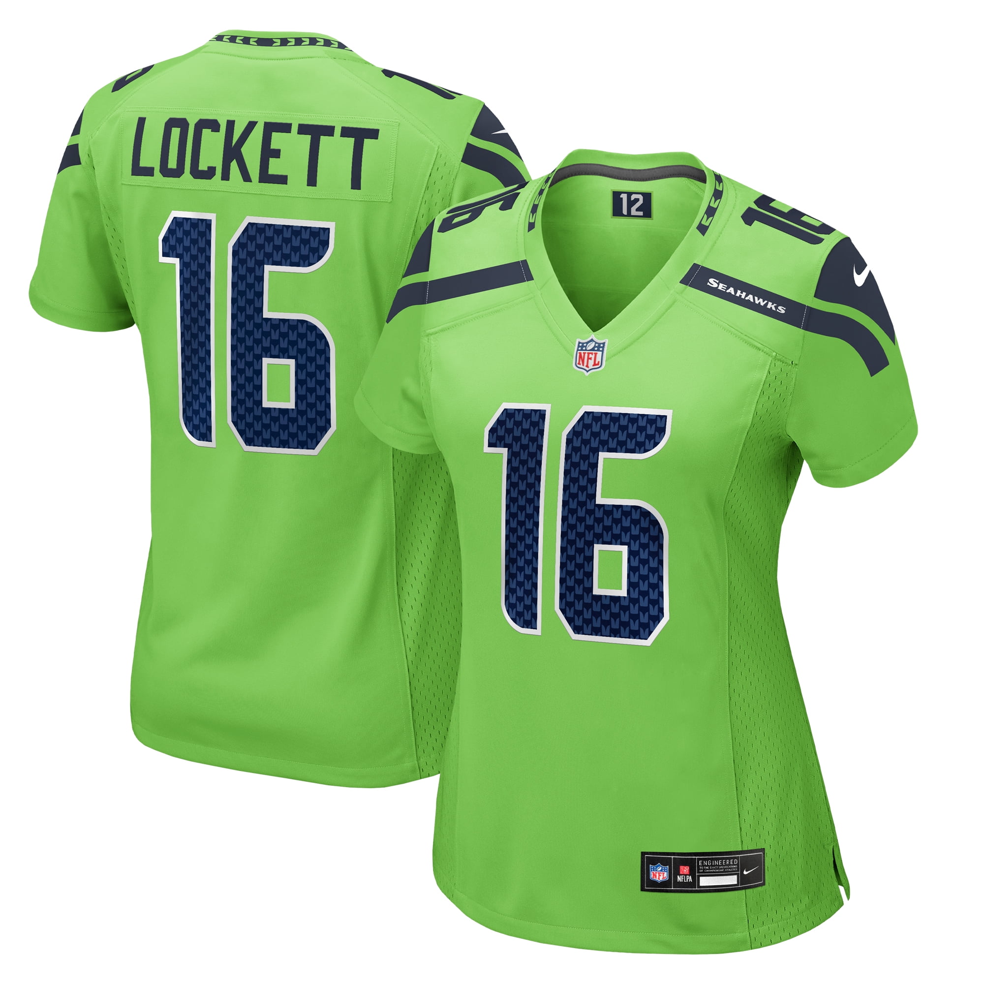 New lime green seahawks jersey sales