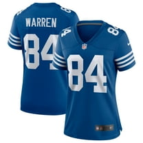 Women's Nike Tyler Warren  Royal Indianapolis Colts Alternate  Game Jersey