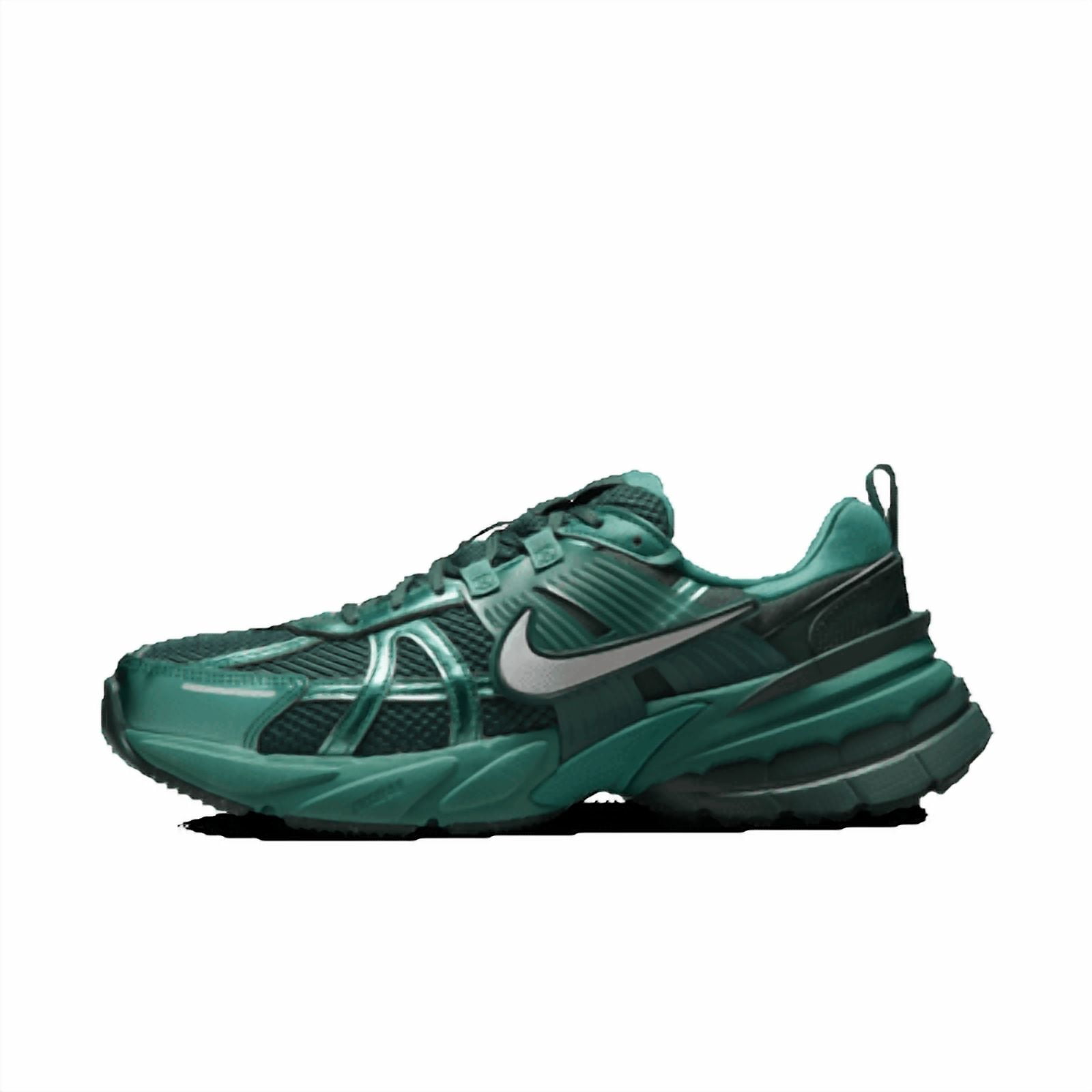Nike V2K Run Shoes Color: Bicoastal/Vintage Green/Metallic