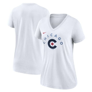 Chicago Cubs Women's Plus Size Sanitized Replica Team Jersey – White