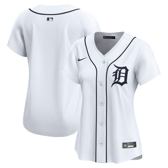 Women's Nike  White Detroit Tigers Home Limited Jersey
