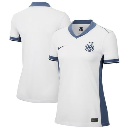 Women's-Nike White Inter Milan Away Replica Jersey