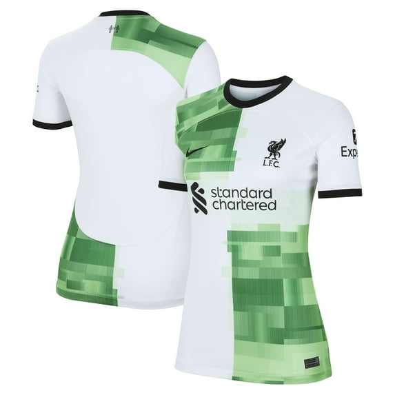 Women's Nike White Liverpool 2023/24 Away Replica Jersey