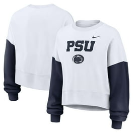 売れ筋商品|||ナイキ カットソー トップス レディース Women's White Duke Blue Devils Color-Block Oversized Cropped Pullover Sweatshirt White Women's Nike White Duke Blue Devils Color-Block Oversized