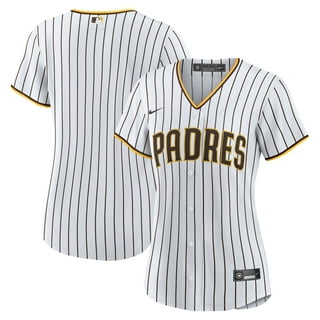 Men's White/Brown San Diego Padres Big & Tall Home Replica Team Jersey