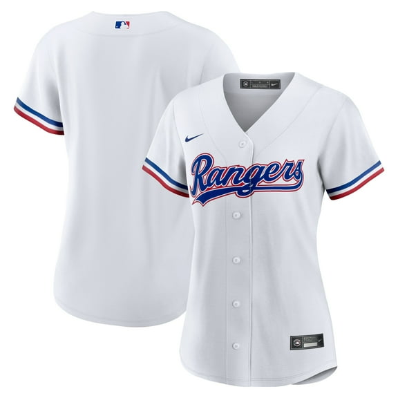 Women's Nike White Texas Rangers Home Replica Team Jersey