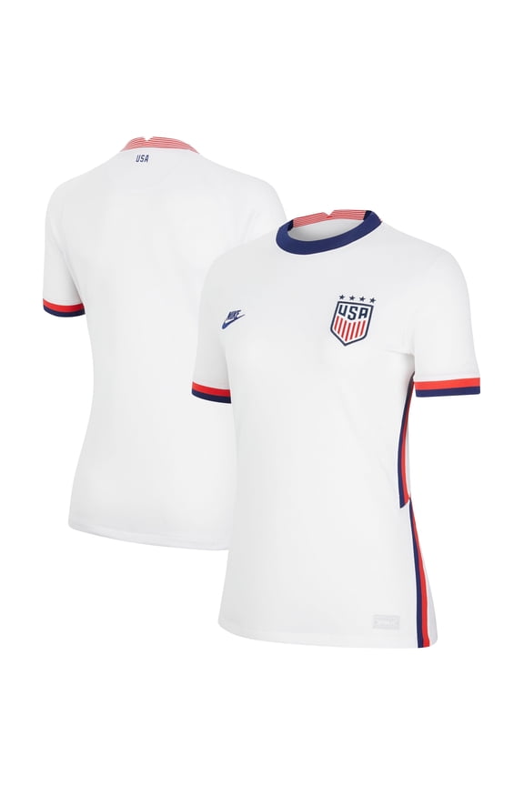Women's Nike White USWNT 2020 Home Stadium Breathe Replica Jersey
