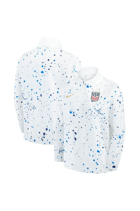 Women's Nike White USWNT Team Anthem Performance Full-Zip Jacket