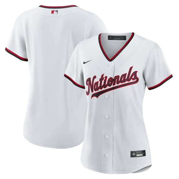 Women's Nike  White Washington Nationals Home Replica 2.0 Jersey