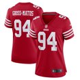 thumbnail image 1 of Women's Nike Yetur Gross-Matos  Scarlet San Francisco 49ers Team Game Jersey, 1 of 7