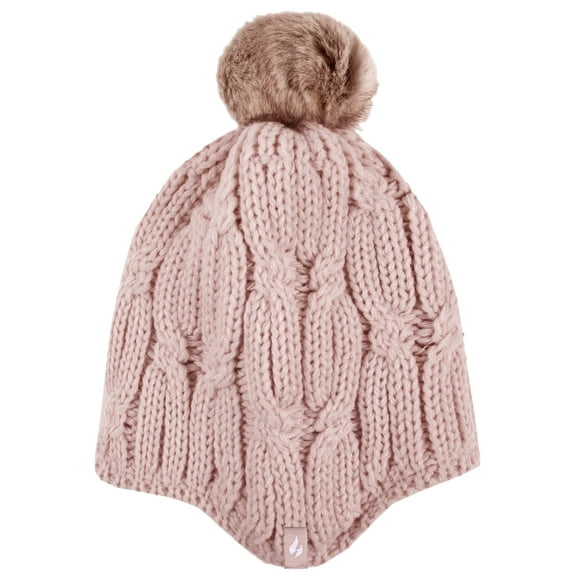 Women's Nikki Cosy Ears Hat w/ Pom Pom