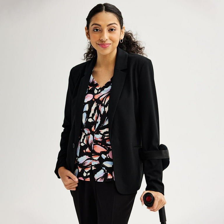 Nine west black blazer hotsell