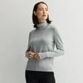 thumbnail image 1 of Women's Nine West Turtleneck Sweater Color: Dark Metal Heather Size: XX LARGE, 1 of 4