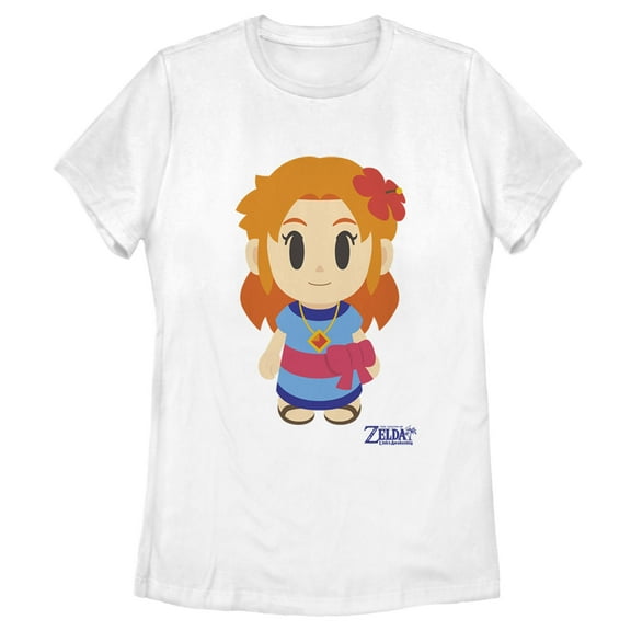 Women's Nintendo Legend of Zelda Link's Awakening Marin Avatar  Graphic Tee White X Large