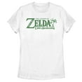 thumbnail image 1 of Women's Nintendo Legend of Zelda Link's Awakening Palm Logo  Graphic Tee White 2X Large, 1 of 4