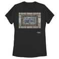 thumbnail image 1 of Women's Nintendo Legend of Zelda Link's Awakening Whale Stone Tablet  Graphic Tee Black 2X Large, 1 of 3