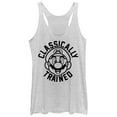 thumbnail image 1 of Women's Nintendo Mario Classically Trained Racerback Tank Top White Heather Large, 1 of 3